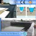 Negro, Geomembrana HDPE blanca, Liner de geomembrana impermeable